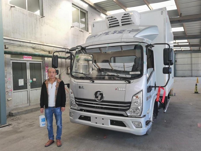 陜汽輕卡冷藏車